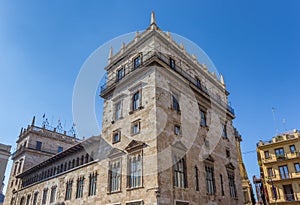 Palace of the generalitat in Valencia photo