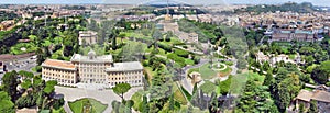 Palace of the Governorate of Vatican and the Vatican Gardens