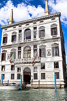 Palace on the Grand Canal, Venice, Italy.