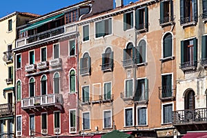 Palace on the Grand Canal, Venice, Italy.