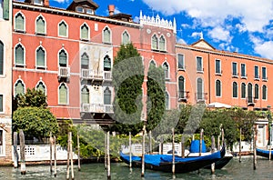 Palace on the Grand Canal, Venice, Italy.