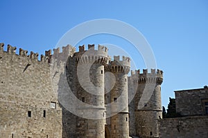The Palace of the Grand Master of the Knights of Rhodes, also known as the Kastello, is a medieval castle in the city of Rhodes.