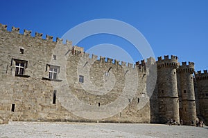 The Palace of the Grand Master of the Knights of Rhodes, also known as the Kastello, is a medieval castle in the city of Rhodes.