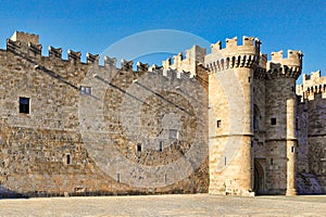 The Palace of the Grand Master of the Knights of Rhodes, Greece