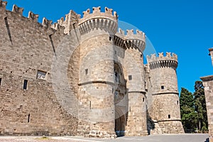 Palace of the Grand Masters. Rhodes, Greece