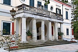 Palace in Greece at Corfu