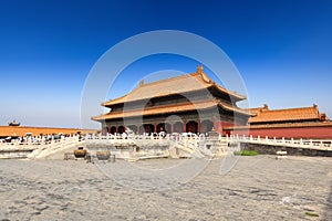 Palace of heavenly purity in beijing photo