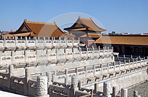 Palace of Heavenly Purity Qianqinggong in Forbidden city, Beijing
