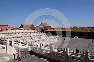 Palace of Heavenly Purity Qianqinggong in Forbidden city, Beijing