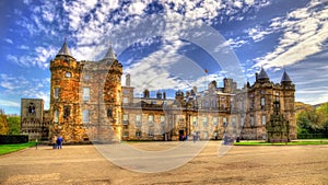 The Palace of Holyroodhouse in Edinburgh photo