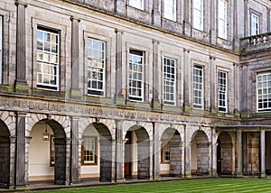 The Palace of Holyroodhouse in Edinburgh, Scotland, September 8 2023