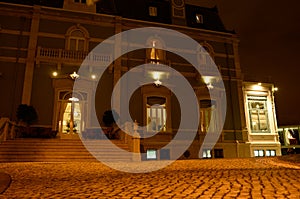 Palace Hotel - Outside Terrace at Night, Lisbon, Travel Europe photo