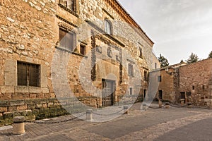 Palace House of Contreras in AyllÃÂ³n Segovia, Spain photo