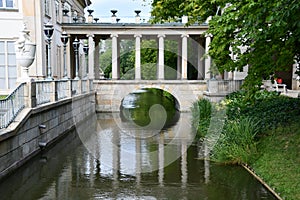 The Palace on the Isle at Royal Lazienki Museum in Warsaw, Poland