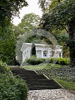 Palace on the Isle in Royal Lazienki Park, city of Warsaw in Poland.