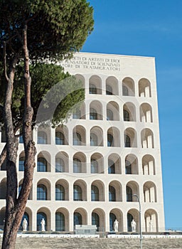 Palace of Italian Civilization in Eur district, Rome