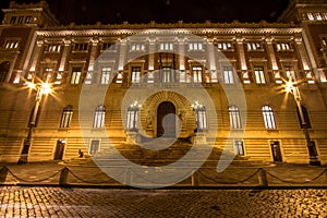 Palace of the Italian Government Montecitorio in Rome