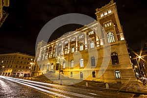 Palace of the Italian Government Montecitorio in Rome