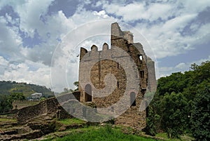 Palace of Iyasu, grandson Fasilidas in Fasil Ghebbi site Gonder