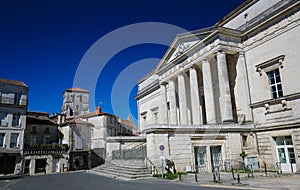 Palace of Justice of Angouleme, France.