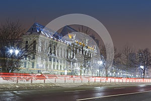 Palace of Justice in Bucharest city