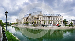 Palace of Justice in downtown Bucharest