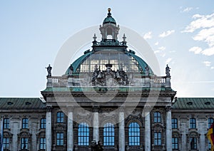 Palace of Justice - Justizpalast in Munich, Bavaria, Germany