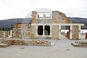 The Palace of Knossos on Crete, Greece