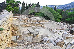 The Palace of Knossos on Crete, Greece