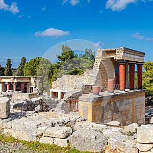 Palace of Knossos, Crete, Greece