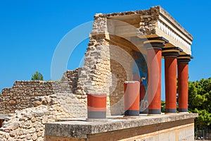 Palace of Knossos. Crete, Greece