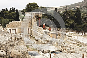 The palace of Knossos Minotaur or Labyrinth