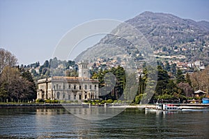 Palace at Lake Como, Italy