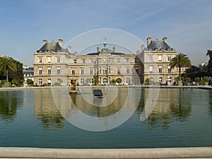 Palace Luxembourg (Paris) France now residence of Senate