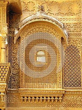 Palace of the Maharajah in Jaisalmer, India