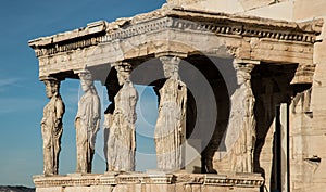 Palace of the Maidens on the Athens Acropolis