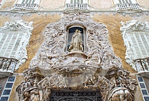 Palace of Marquis de Dos Aguas, National Ceramics Museum Gonzalez Marti in Valencia, Spain