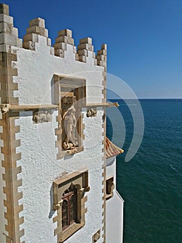 Palace in the Mediterranean Sea