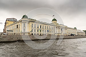 Palace/museum in St Petersburg Russia