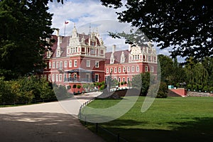 Palace in Muskauer Park Germany/Poland