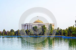 The Palace of Nation (Presidential Palace) the main residence of the President of the Republic of Tajikistan