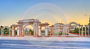 Palace of Nations, the residence of the President of Tajikistan, in Dushanbe