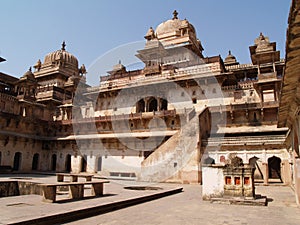 Palace in Orcha, Madhya Pradesh photo