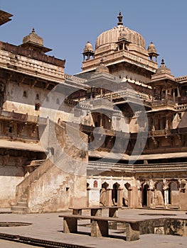 Palace in Orcha, Madhya Pradesh