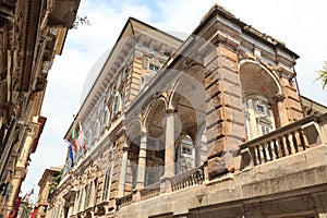 Palace Palazzo Doria Tursi at via Garibaldi photo