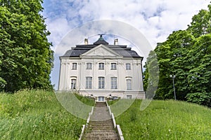 Palace and Park Complex in Ostromecko, Poland. photo