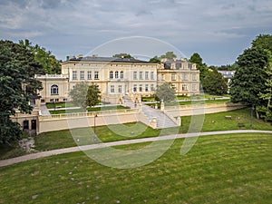 Palace and Park Complex in Ostromecko, Poland. photo