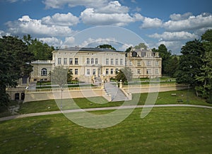 Palace and Park Complex in Ostromecko, Poland. photo