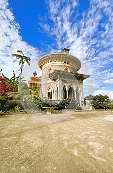 Palace and park of Monserrate in Cascais, Portugal