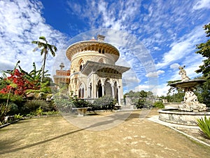 Palace and park of Monserrate in Cascais, Portugal